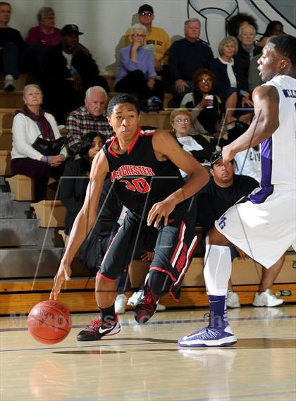 Thumbnail 1 in Westchester vs. Miller Grove (MaxPreps Holiday Classic) photogallery.