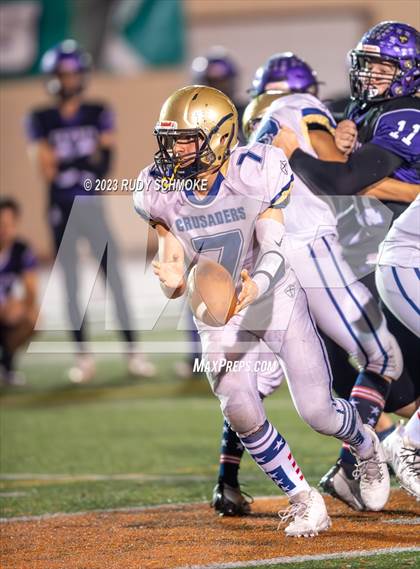 Thumbnail 3 in Foothills Christian vs. St. Joseph Academy (CIF SDS Division 6 Finals) photogallery.