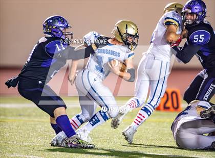 Thumbnail 2 in Foothills Christian vs. St. Joseph Academy (CIF SDS Division 6 Finals) photogallery.