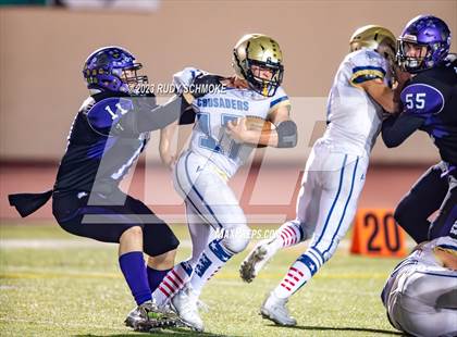 Thumbnail 3 in Foothills Christian vs. St. Joseph Academy (CIF SDS Division 6 Finals) photogallery.