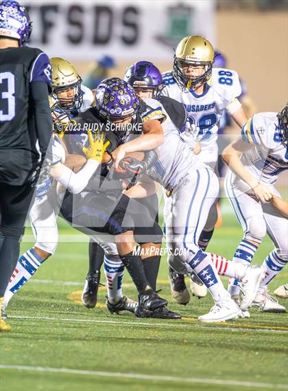 Thumbnail 2 in Foothills Christian vs. St. Joseph Academy (CIF SDS Division 6 Finals) photogallery.
