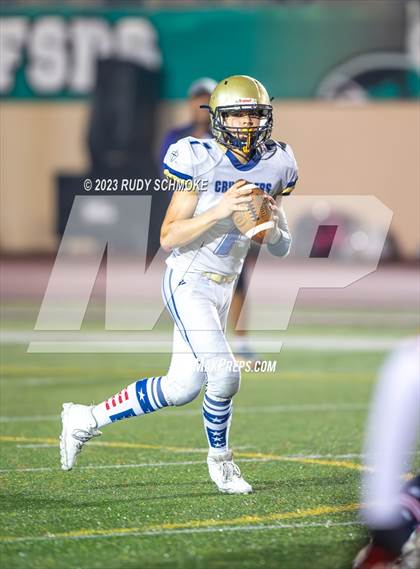 Thumbnail 2 in Foothills Christian vs. St. Joseph Academy (CIF SDS Division 6 Finals) photogallery.