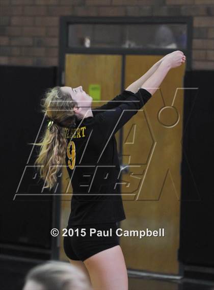 Thumbnail 1 in Gilbert vs Mountain Pointe (Gilbert Invitational) photogallery.