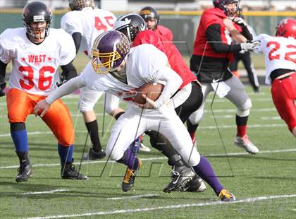 Thumbnail 2 in East vs. West (Dist. 3 High Schools Shrine All Star Game) photogallery.