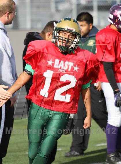 Thumbnail 3 in East vs. West (Dist. 3 High Schools Shrine All Star Game) photogallery.