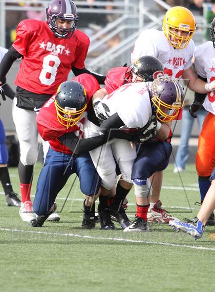 Thumbnail 2 in East vs. West (Dist. 3 High Schools Shrine All Star Game) photogallery.
