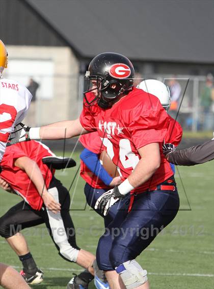 Thumbnail 1 in East vs. West (Dist. 3 High Schools Shrine All Star Game) photogallery.