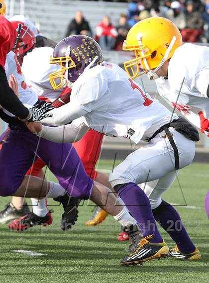 Thumbnail 1 in East vs. West (Dist. 3 High Schools Shrine All Star Game) photogallery.