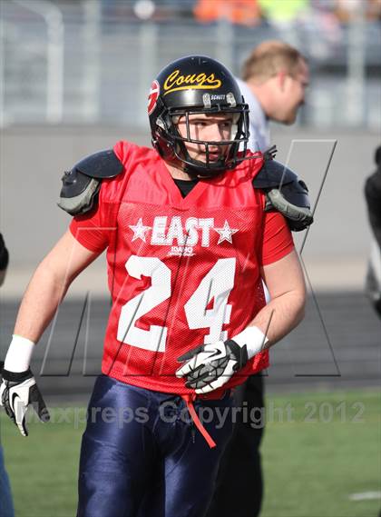Thumbnail 2 in East vs. West (Dist. 3 High Schools Shrine All Star Game) photogallery.