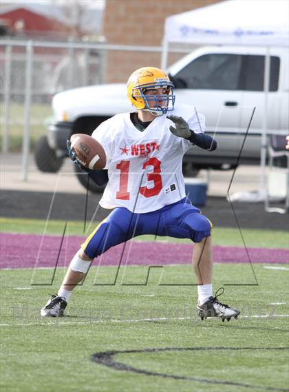 Thumbnail 1 in East vs. West (Dist. 3 High Schools Shrine All Star Game) photogallery.