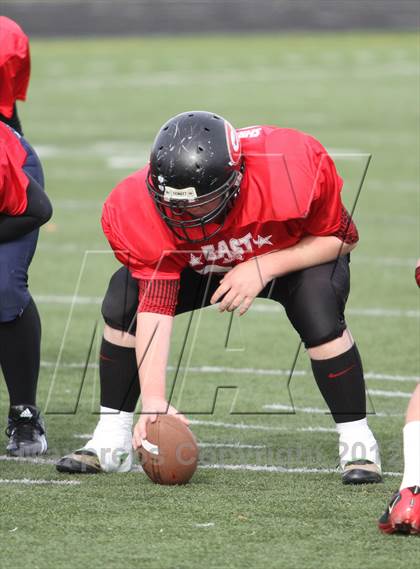 Thumbnail 2 in East vs. West (Dist. 3 High Schools Shrine All Star Game) photogallery.