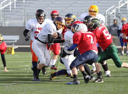 Thumbnail 2 in East vs. West (Dist. 3 High Schools Shrine All Star Game) photogallery.
