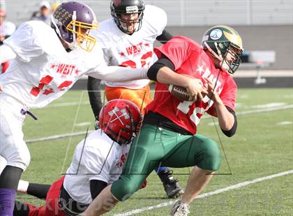 Thumbnail 3 in East vs. West (Dist. 3 High Schools Shrine All Star Game) photogallery.