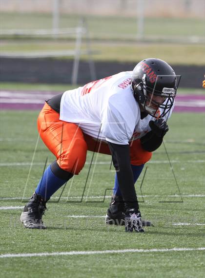 Thumbnail 3 in East vs. West (Dist. 3 High Schools Shrine All Star Game) photogallery.