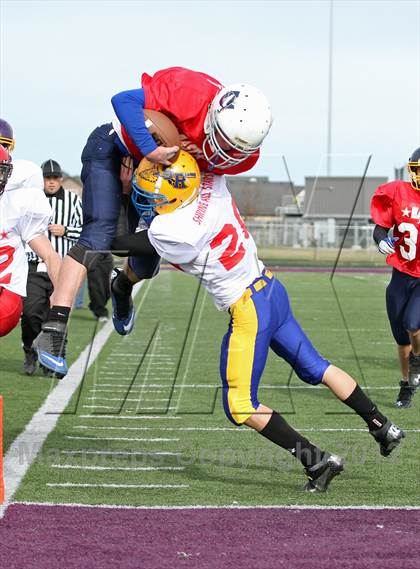 Thumbnail 1 in East vs. West (Dist. 3 High Schools Shrine All Star Game) photogallery.