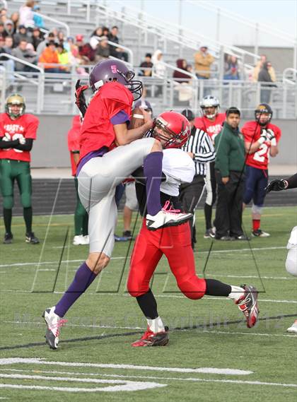 Thumbnail 1 in East vs. West (Dist. 3 High Schools Shrine All Star Game) photogallery.