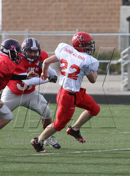 Thumbnail 1 in East vs. West (Dist. 3 High Schools Shrine All Star Game) photogallery.