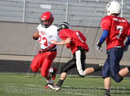 Thumbnail 1 in East vs. West (Dist. 3 High Schools Shrine All Star Game) photogallery.