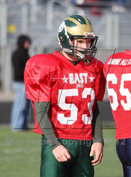 Thumbnail 3 in East vs. West (Dist. 3 High Schools Shrine All Star Game) photogallery.