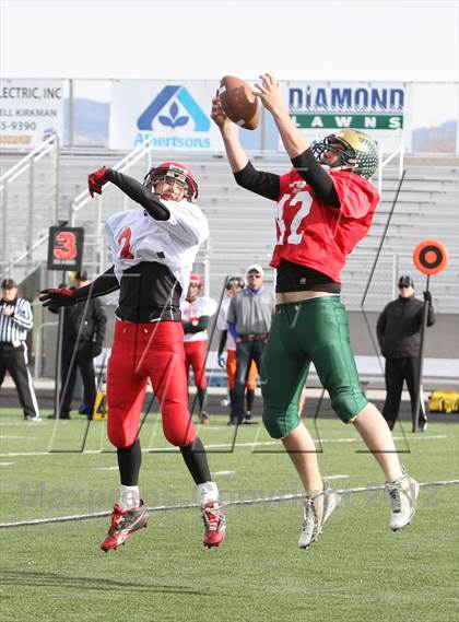 Thumbnail 2 in East vs. West (Dist. 3 High Schools Shrine All Star Game) photogallery.