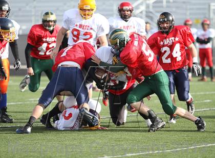 Thumbnail 3 in East vs. West (Dist. 3 High Schools Shrine All Star Game) photogallery.