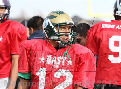 Thumbnail 1 in East vs. West (Dist. 3 High Schools Shrine All Star Game) photogallery.