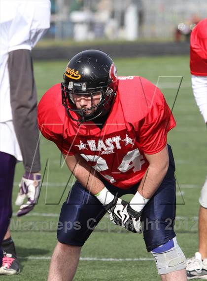 Thumbnail 1 in East vs. West (Dist. 3 High Schools Shrine All Star Game) photogallery.
