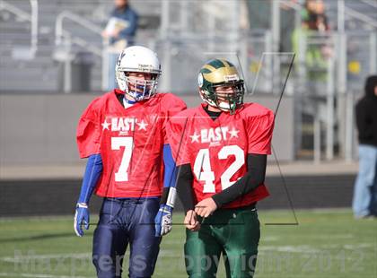 Thumbnail 2 in East vs. West (Dist. 3 High Schools Shrine All Star Game) photogallery.