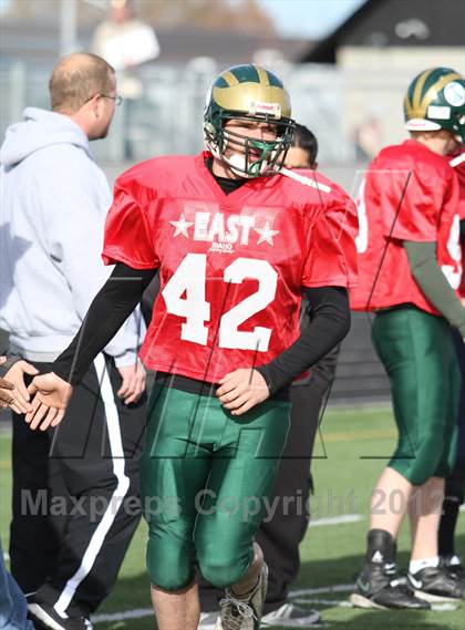 Thumbnail 3 in East vs. West (Dist. 3 High Schools Shrine All Star Game) photogallery.