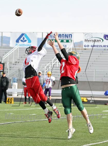 Thumbnail 3 in East vs. West (Dist. 3 High Schools Shrine All Star Game) photogallery.