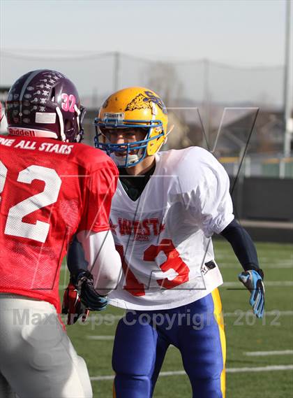 Thumbnail 3 in East vs. West (Dist. 3 High Schools Shrine All Star Game) photogallery.