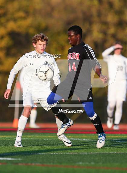 Thumbnail 1 in Honeoye Falls-Lima vs. Wilson Magnet (Section 5 Class A2 Final) photogallery.