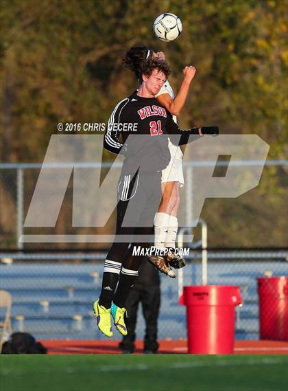 Thumbnail 3 in Honeoye Falls-Lima vs. Wilson Magnet (Section 5 Class A2 Final) photogallery.