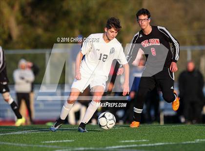 Thumbnail 1 in Honeoye Falls-Lima vs. Wilson Magnet (Section 5 Class A2 Final) photogallery.
