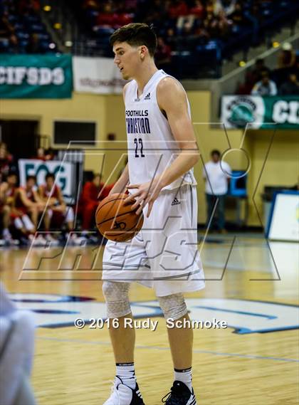 Thumbnail 3 in Foothills Christian vs. Cathedral Catholic (CIF SDS Open Dvision Final) photogallery.