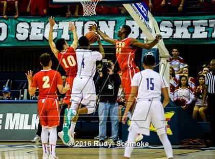 Thumbnail 3 in Foothills Christian vs. Cathedral Catholic (CIF SDS Open Dvision Final) photogallery.