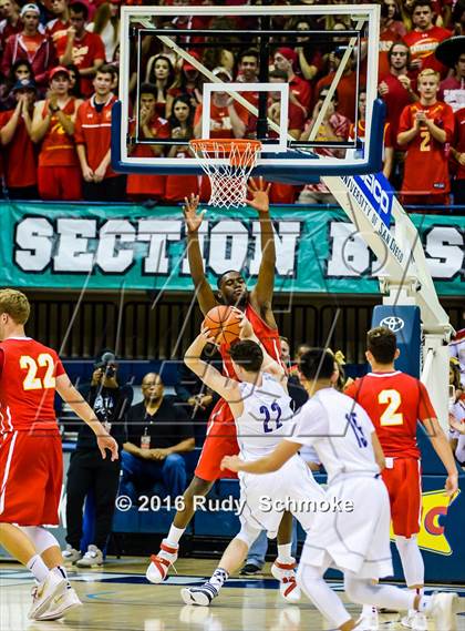 Thumbnail 3 in Foothills Christian vs. Cathedral Catholic (CIF SDS Open Dvision Final) photogallery.