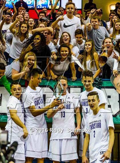 Thumbnail 3 in Foothills Christian vs. Cathedral Catholic (CIF SDS Open Dvision Final) photogallery.