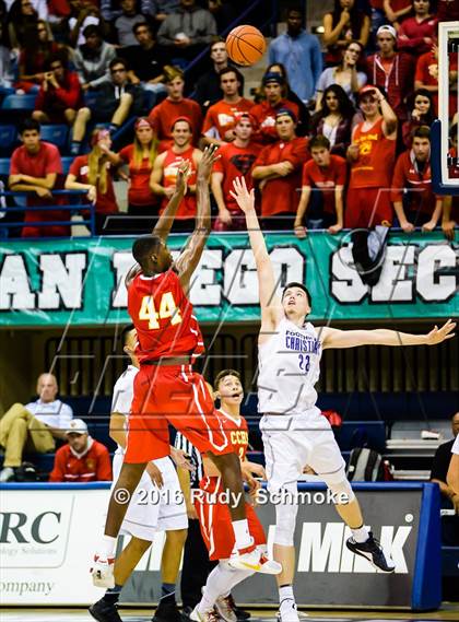 Thumbnail 1 in Foothills Christian vs. Cathedral Catholic (CIF SDS Open Dvision Final) photogallery.