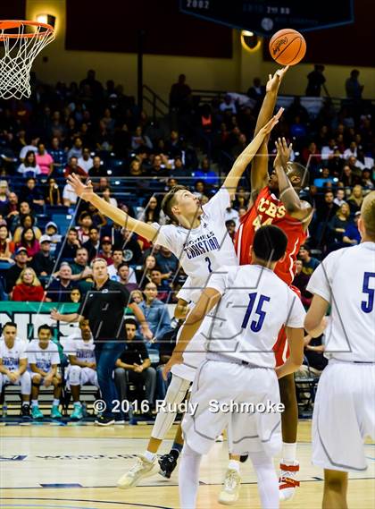 Thumbnail 3 in Foothills Christian vs. Cathedral Catholic (CIF SDS Open Dvision Final) photogallery.