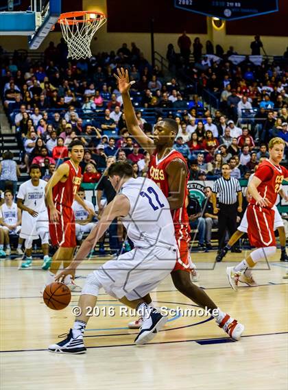 Thumbnail 2 in Foothills Christian vs. Cathedral Catholic (CIF SDS Open Dvision Final) photogallery.