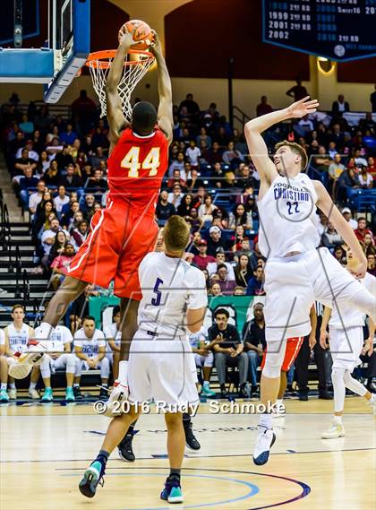 Thumbnail 3 in Foothills Christian vs. Cathedral Catholic (CIF SDS Open Dvision Final) photogallery.