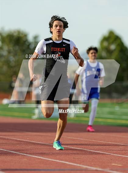 Thumbnail 1 in Fernley Invitational (400M) photogallery.