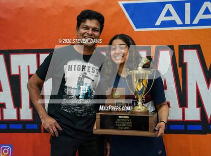 Thumbnail 1 in AIA D1/D2 Badminton Team Awards photogallery.