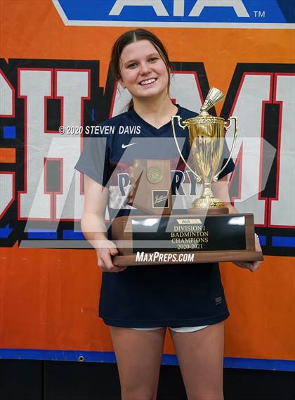 Thumbnail 2 in AIA D1/D2 Badminton Team Awards photogallery.