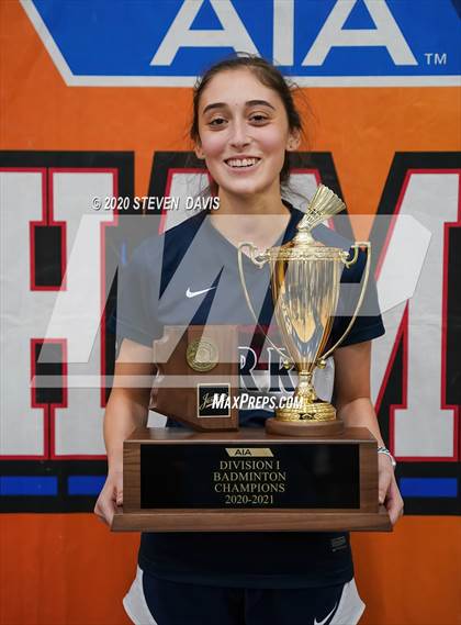Thumbnail 3 in AIA D1/D2 Badminton Team Awards photogallery.