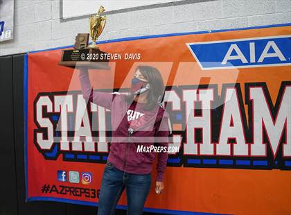 Thumbnail 2 in AIA D1/D2 Badminton Team Awards photogallery.
