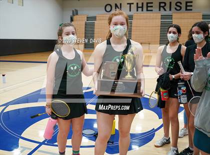 Thumbnail 2 in AIA D1/D2 Badminton Team Awards photogallery.
