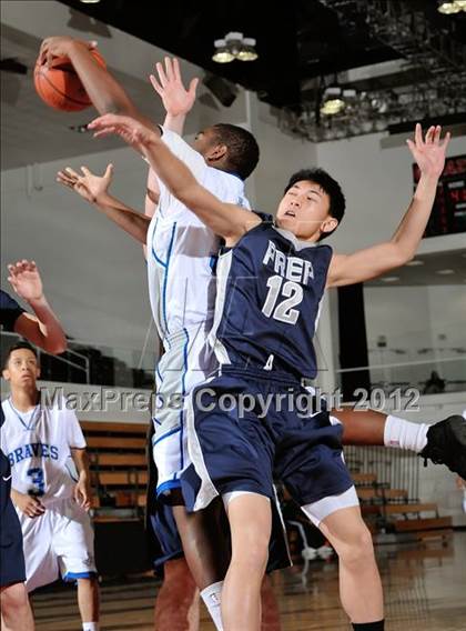 Thumbnail 2 in Alta Loma vs. Flintridge Prep (So Cal Shootout) photogallery.