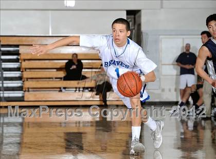 Thumbnail 3 in Alta Loma vs. Flintridge Prep (So Cal Shootout) photogallery.